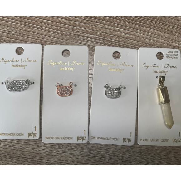 Signature bead landing Connectors 4 seperate pieces NEW - Picture 13 of 13